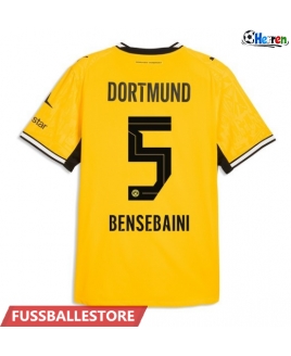 Günstige Borussia Dortmund Ramy Bensebaini #5 Heimtrikot 2026-27 Kurzarm